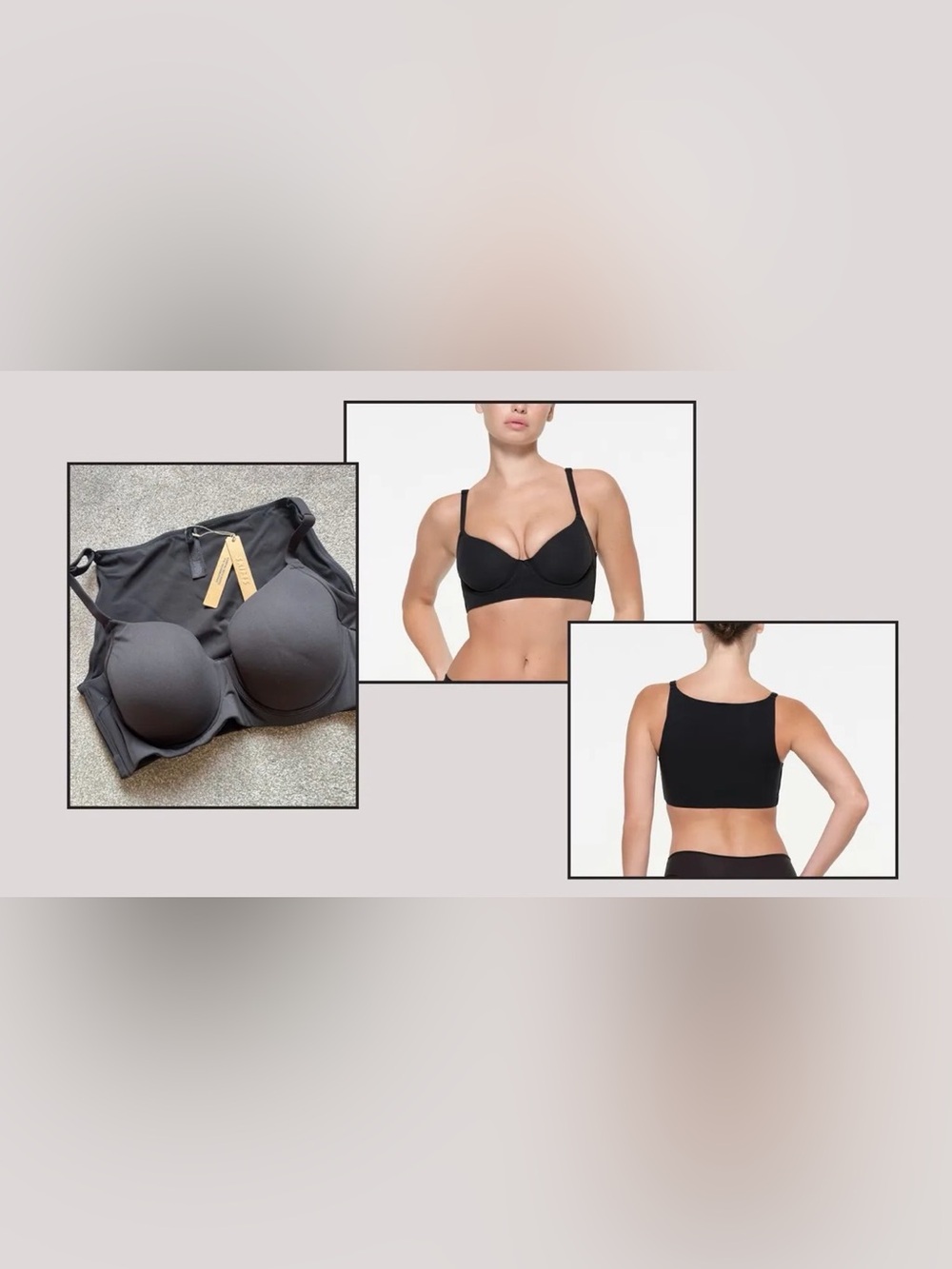SKINS Fits Everybody Bra 38C